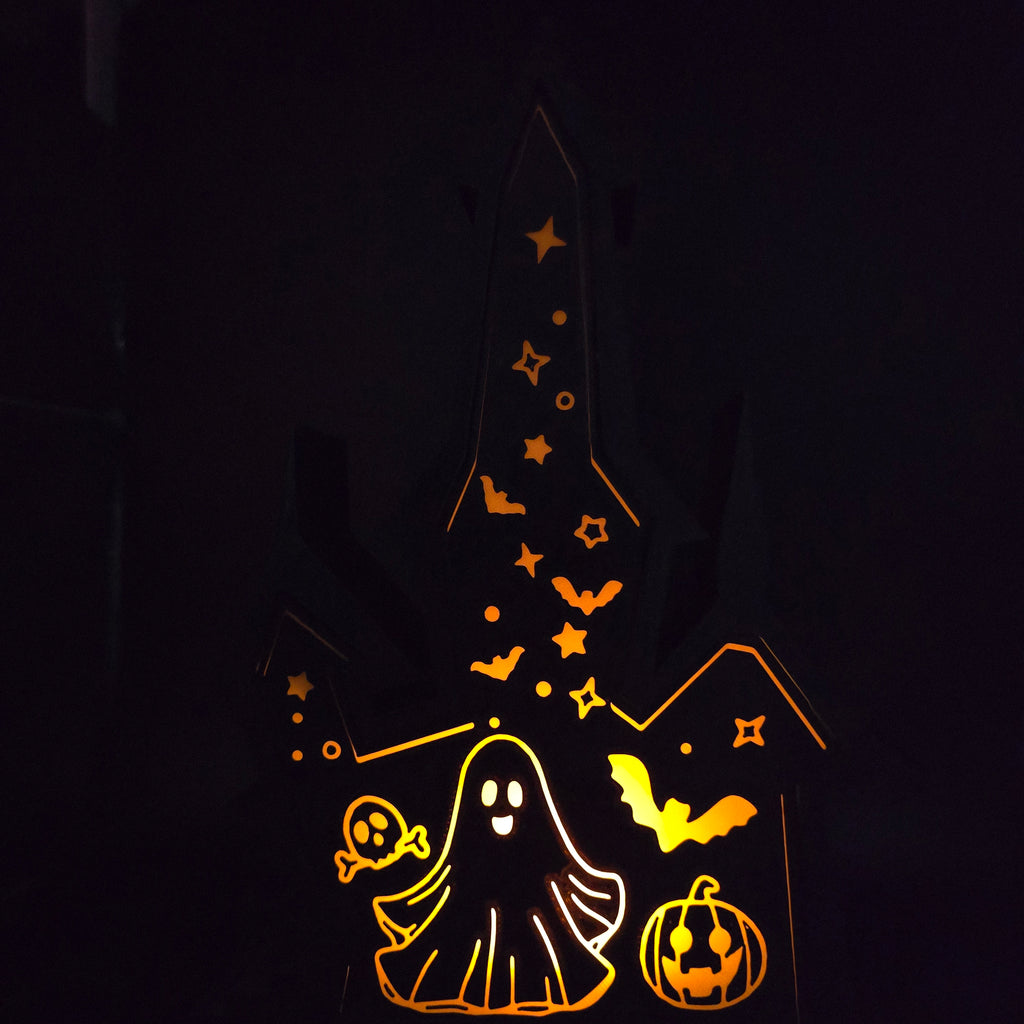 photophore maison Hantée