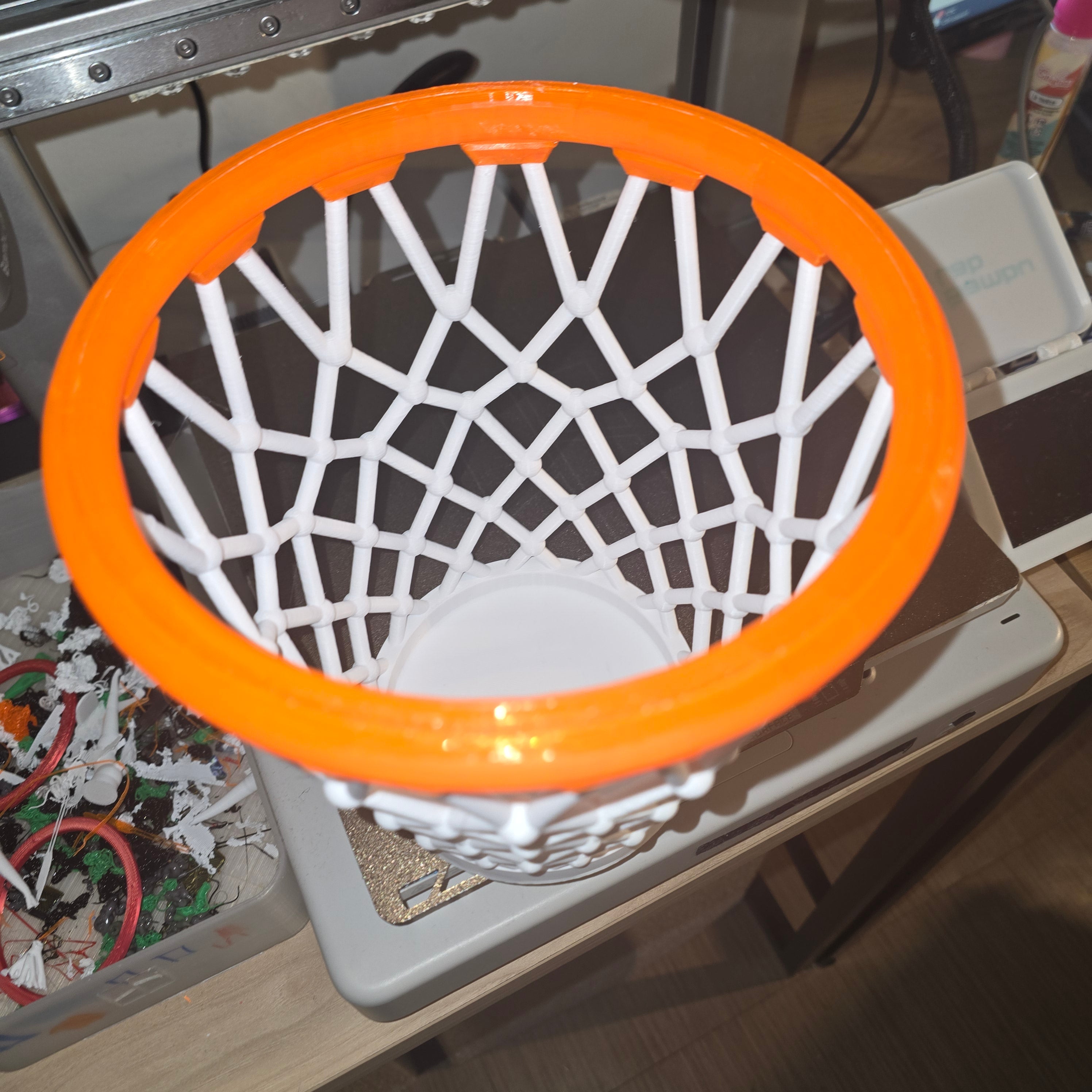 poubelle panier de basket
