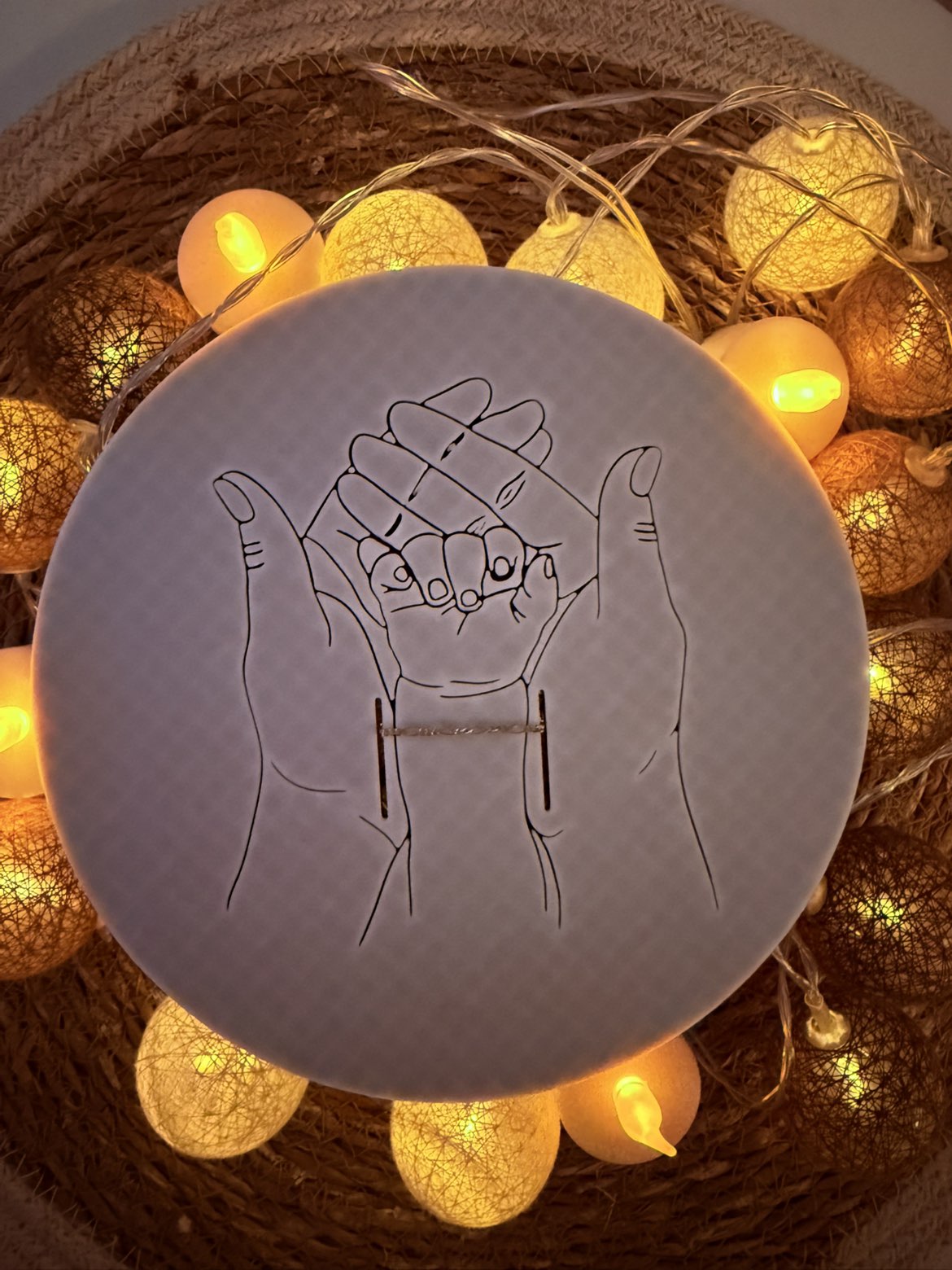 Plaque Bracelet de naissance